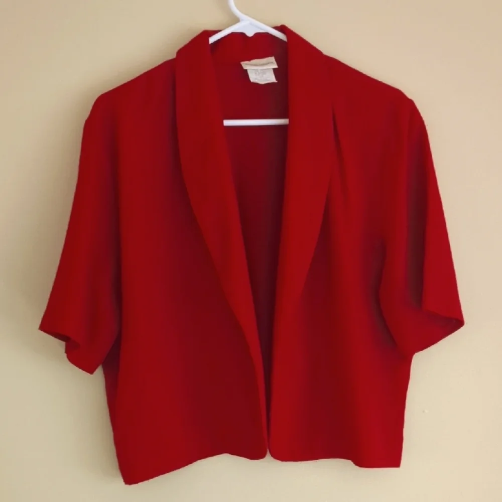 Large The Vermont Country Store Open Front Jacket - Picture 1 of 13